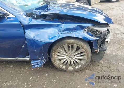 2015 Hyundai Genesis 5.0 from USA, damaged, VIN KMHGN4JF5FU044924